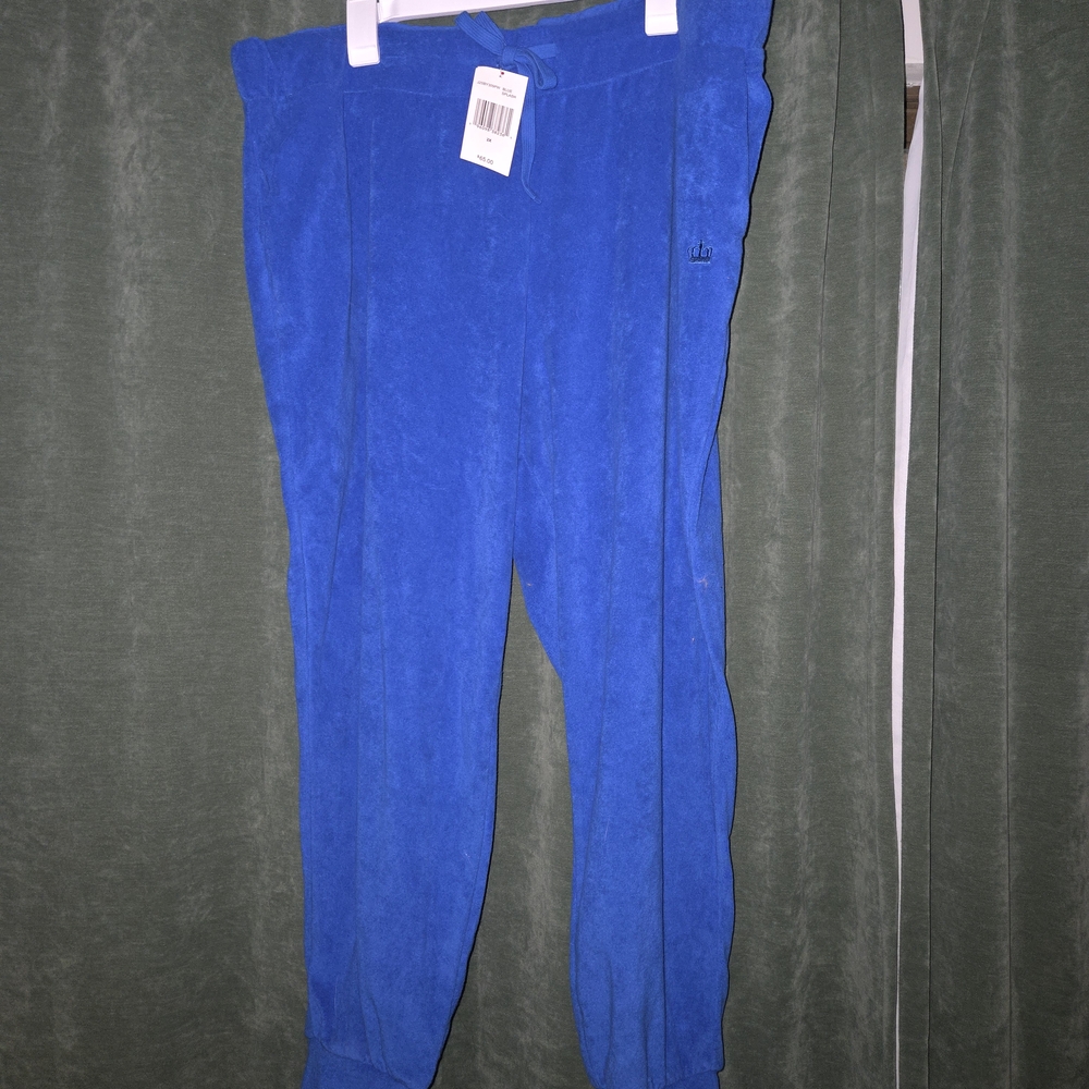 NWT Juicy By Juicy Couture Royal Blue Jogger Sweatpants